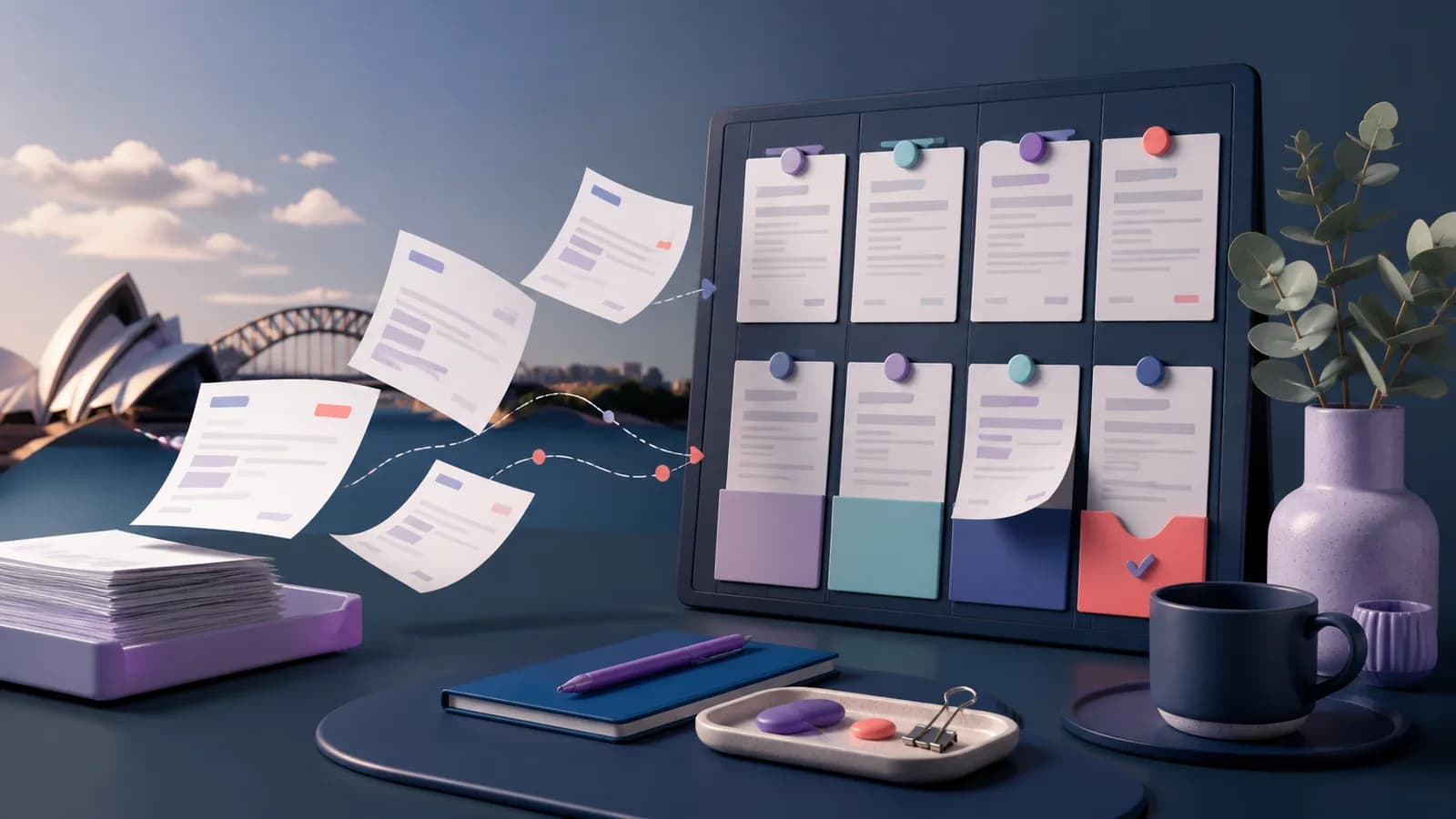 A Calm Month-End Invoice Workflow for Australian Small Businesses