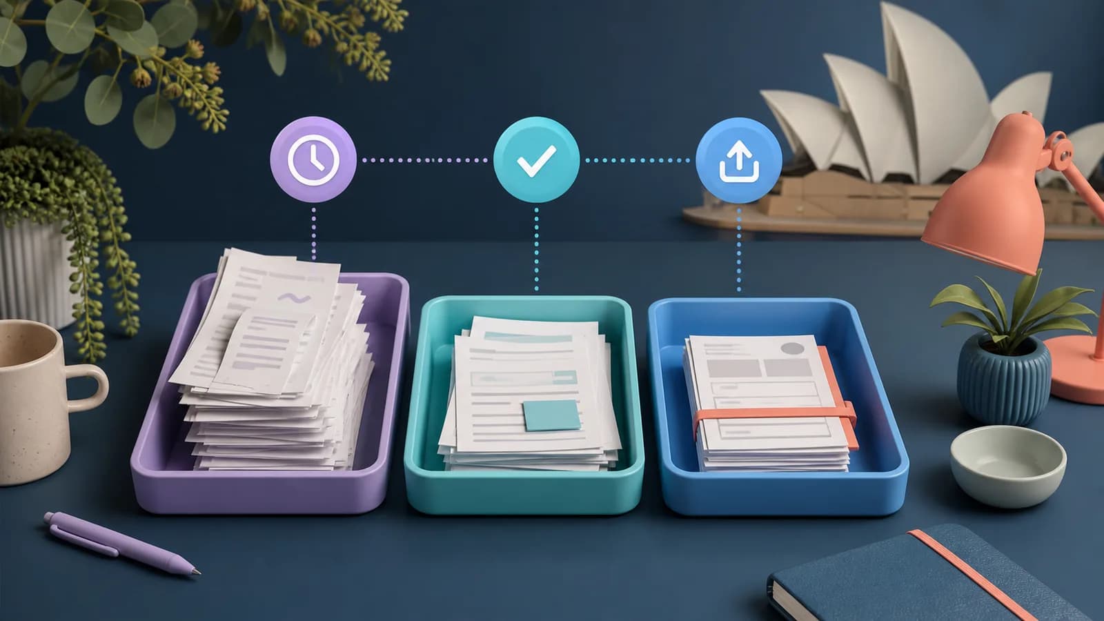 Using Status Filters to Clear an Expense Review Queue