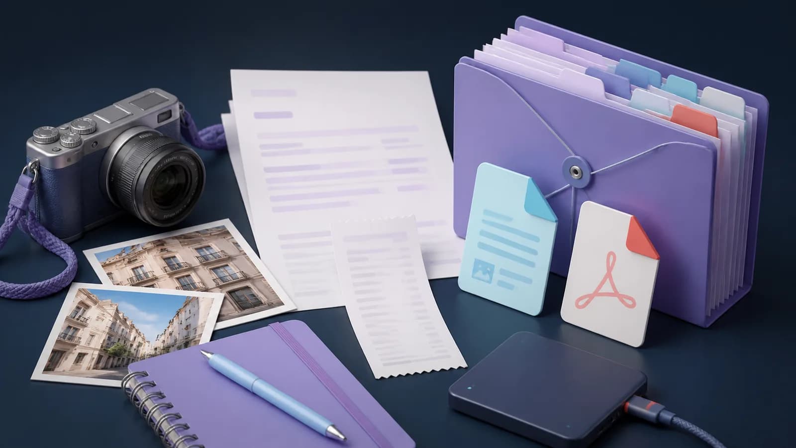 Conservar los archivos originales de una compra transfronteriza