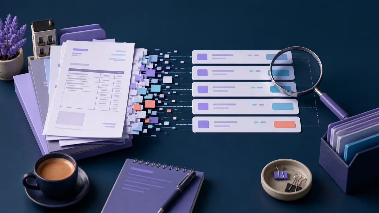 Revisar líneas de factura antes de buscar o exportar