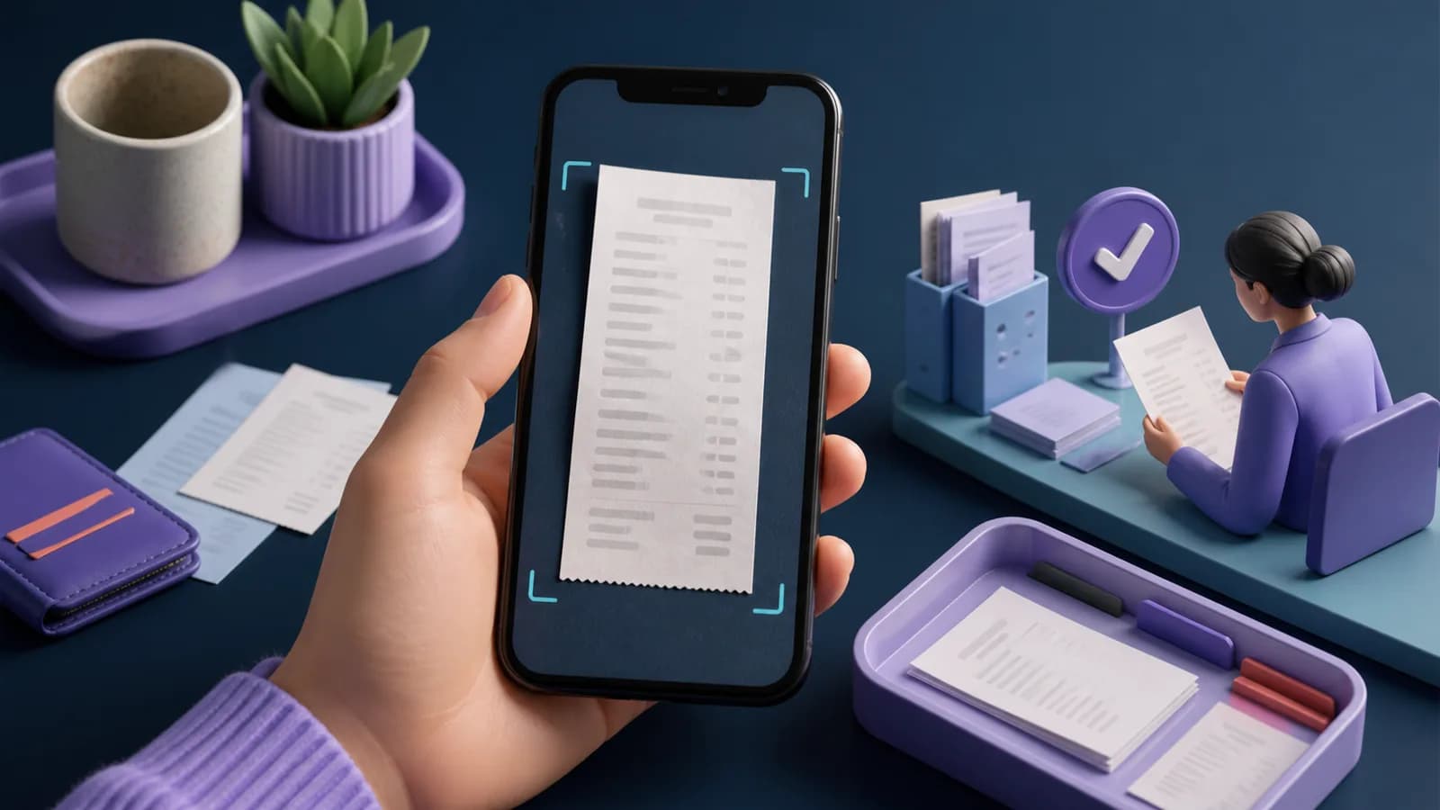 Fotografiar un ticket para obtener datos más fiables