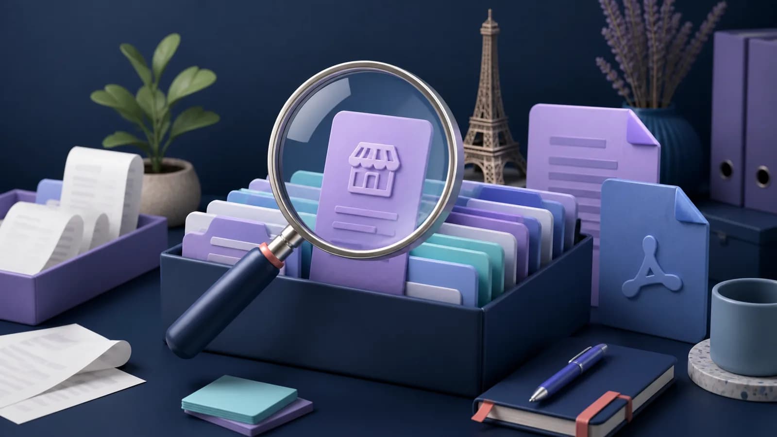 Retrouver une dépense par fournisseur plutôt que par nom de fichier