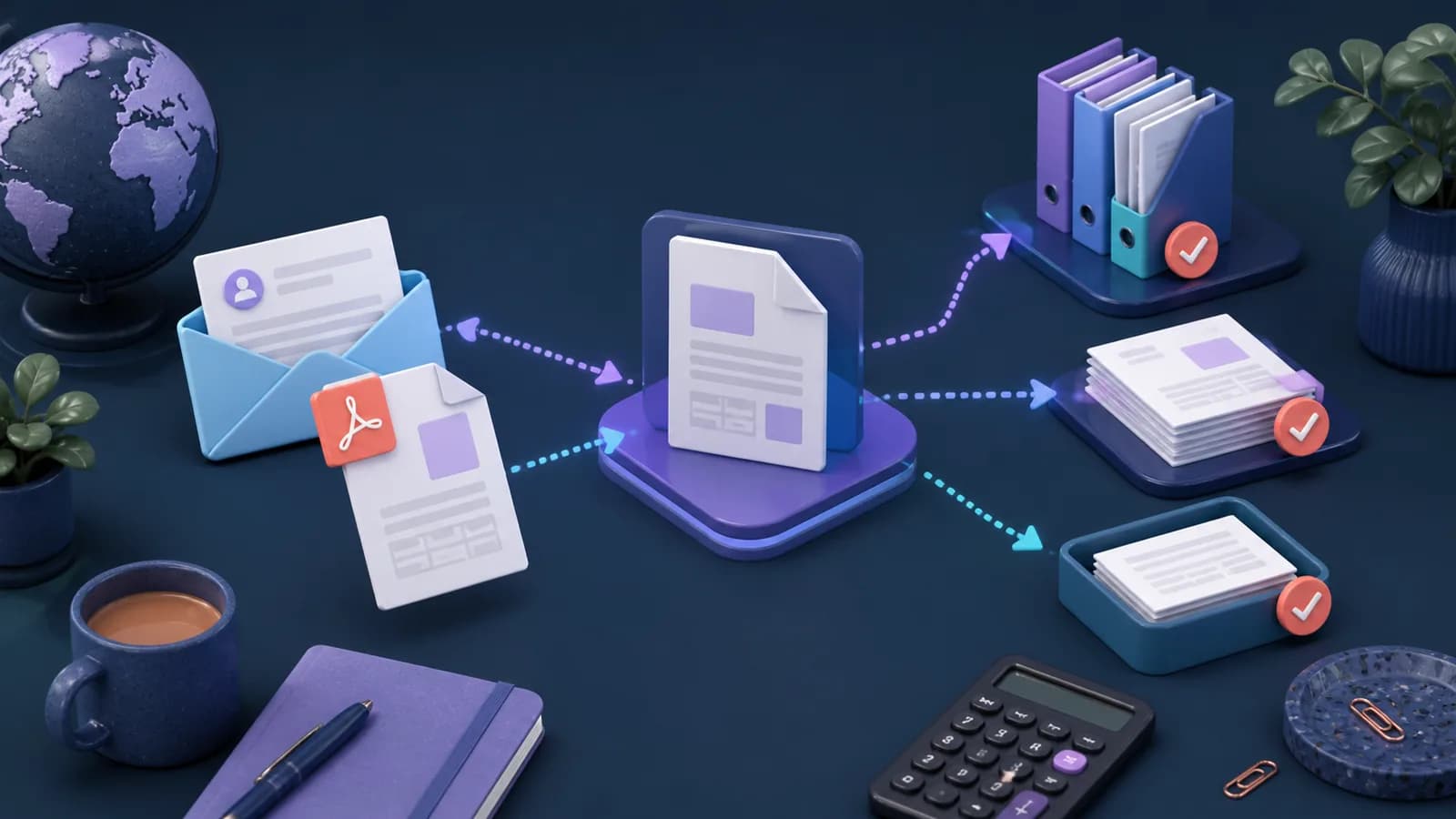 Traiter les factures PDF d’un fournisseur étranger