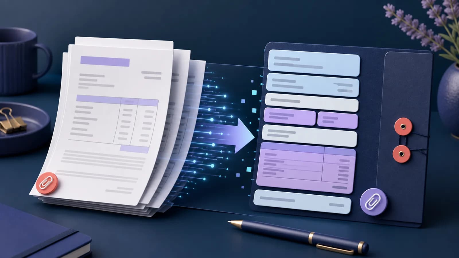 Une méthode simple pour importer et vérifier une facture PDF