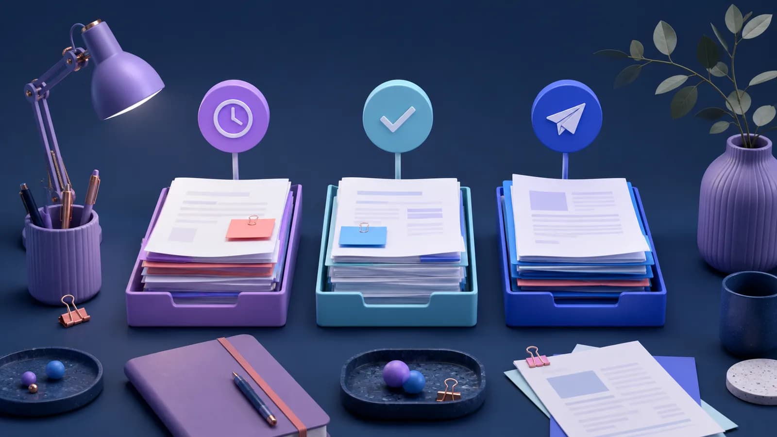 Utiliser les statuts pour vider une file de vérification